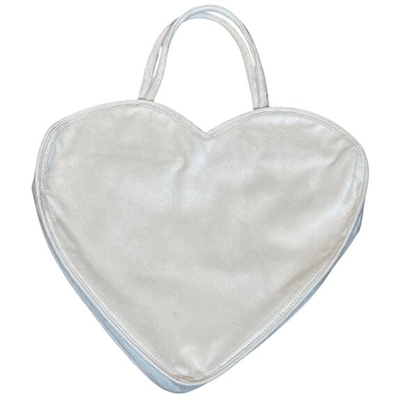 Erin Fetherston X Target Ivory Heart Tote Bag Purse Target 20th Anniversary - Picture 1 of 14